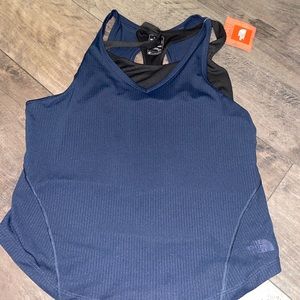 Brand new north face too with built in sports bra